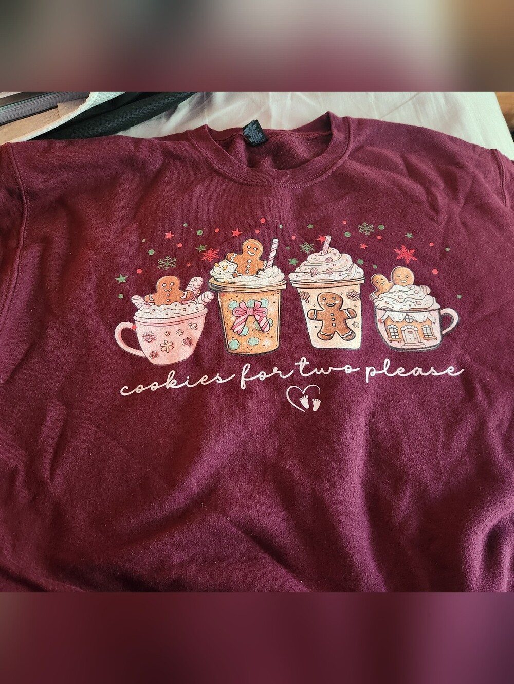 L "Cookies For Two, Please" Sweatshirt